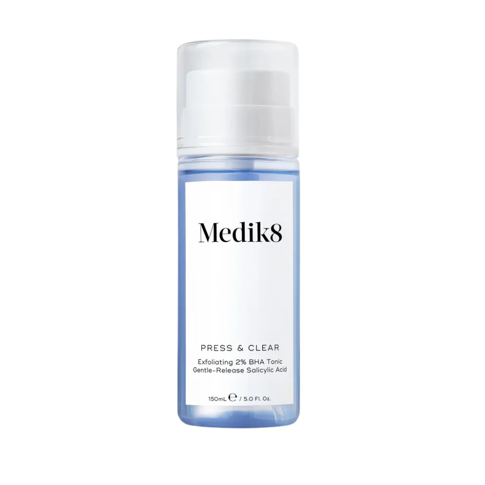 Medik8 Press & Clear, BHA toner, clarifying toner, salicylic acid, Face Doctors AU